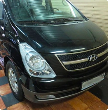 Кузовной ремонт автомобиля Hyundai H-1 - после
