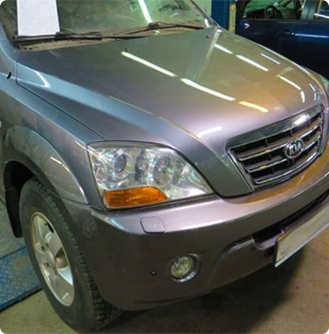 Кузовной ремонт автомобиля KIA Sorento - после