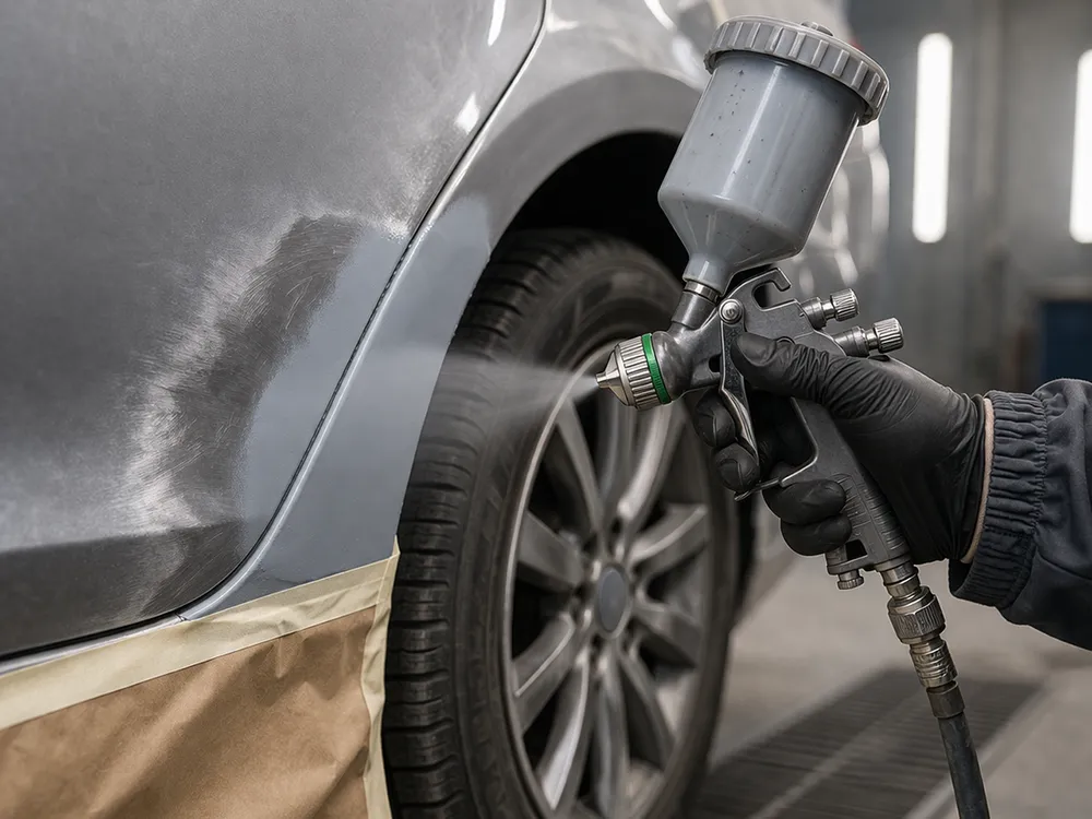 Нанесение защитных грунтов